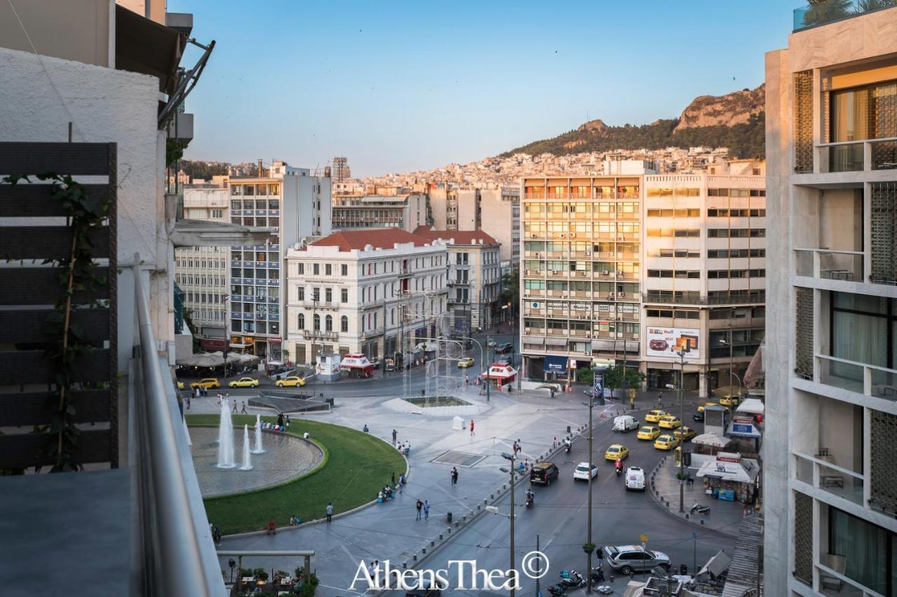 Athensthea Beta Luxury Penthouse Apt In Omonia Екстер'єр фото