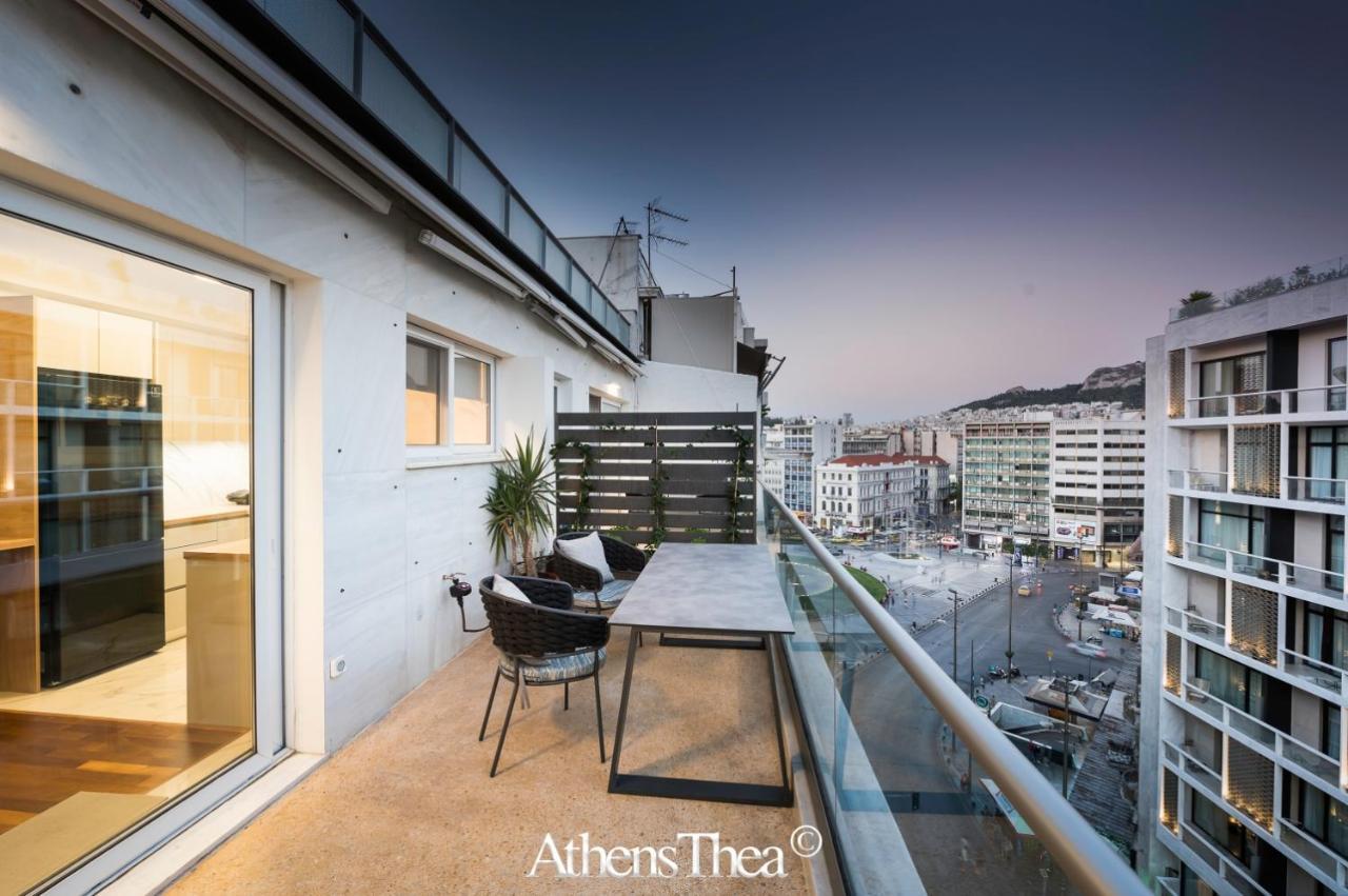 Athensthea Beta Luxury Penthouse Apt In Omonia Екстер'єр фото